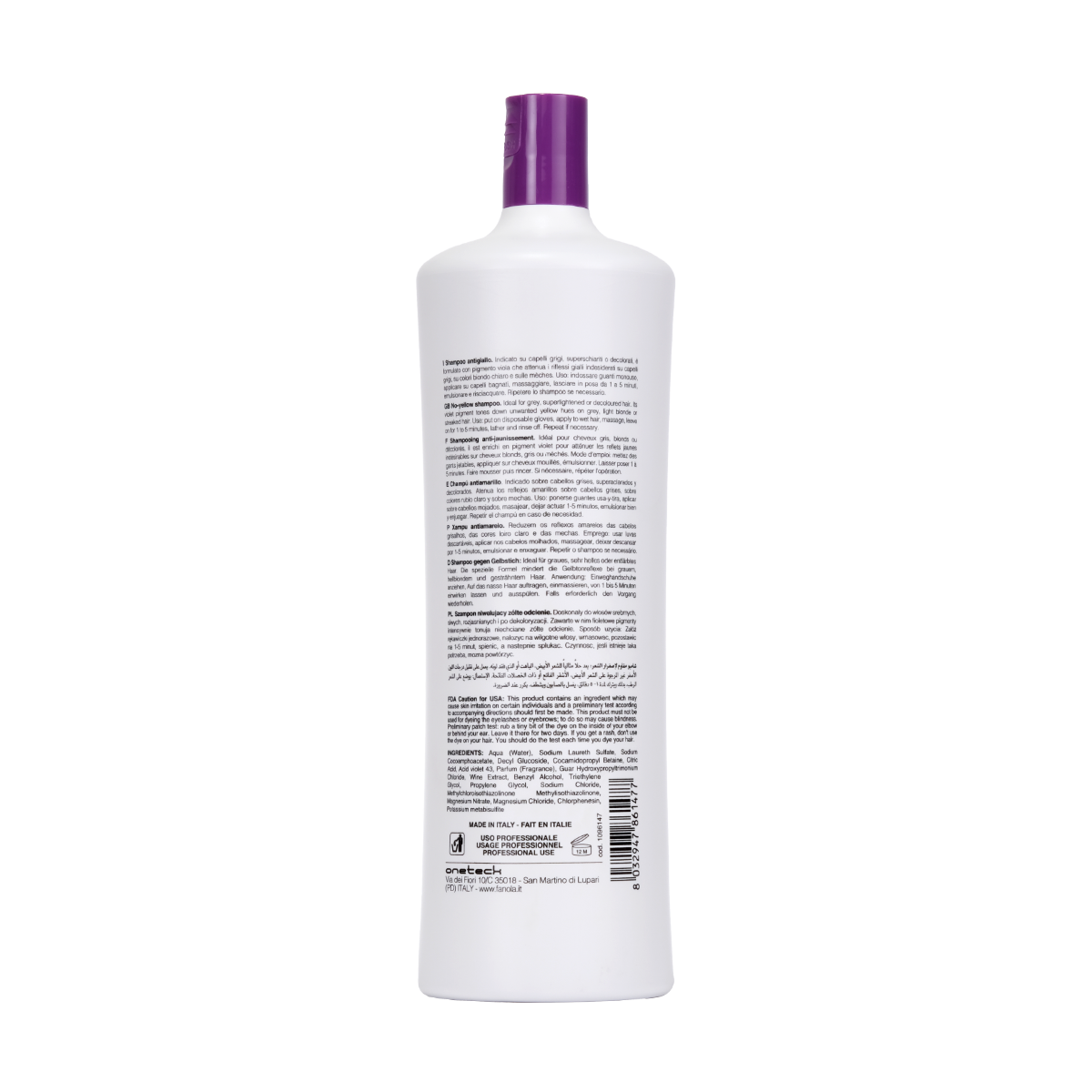 Fanola No Yellow Shampoo 1L – Beautopia Hair & Beauty