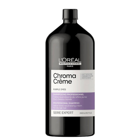 L'Oreal Professionnel Chroma Creme Purple Dye Shampoo 1500ml