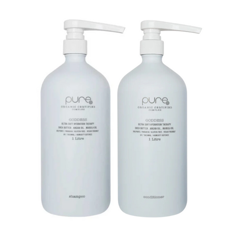 Pure Goddess Shampoo & Conditioner 1 Litre Duo
