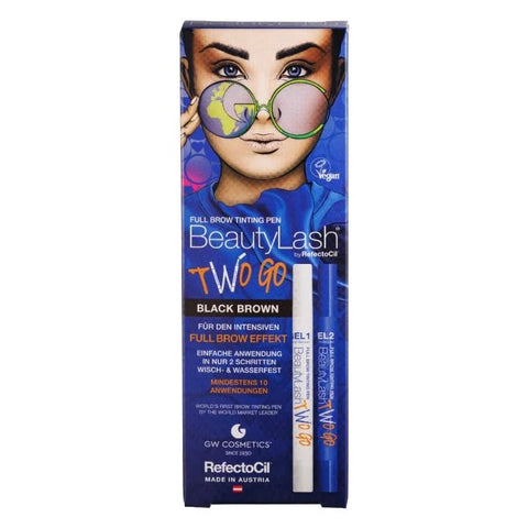 Refectocil BeautyLash Two Go Full Brow Tinting Pen Black Brown