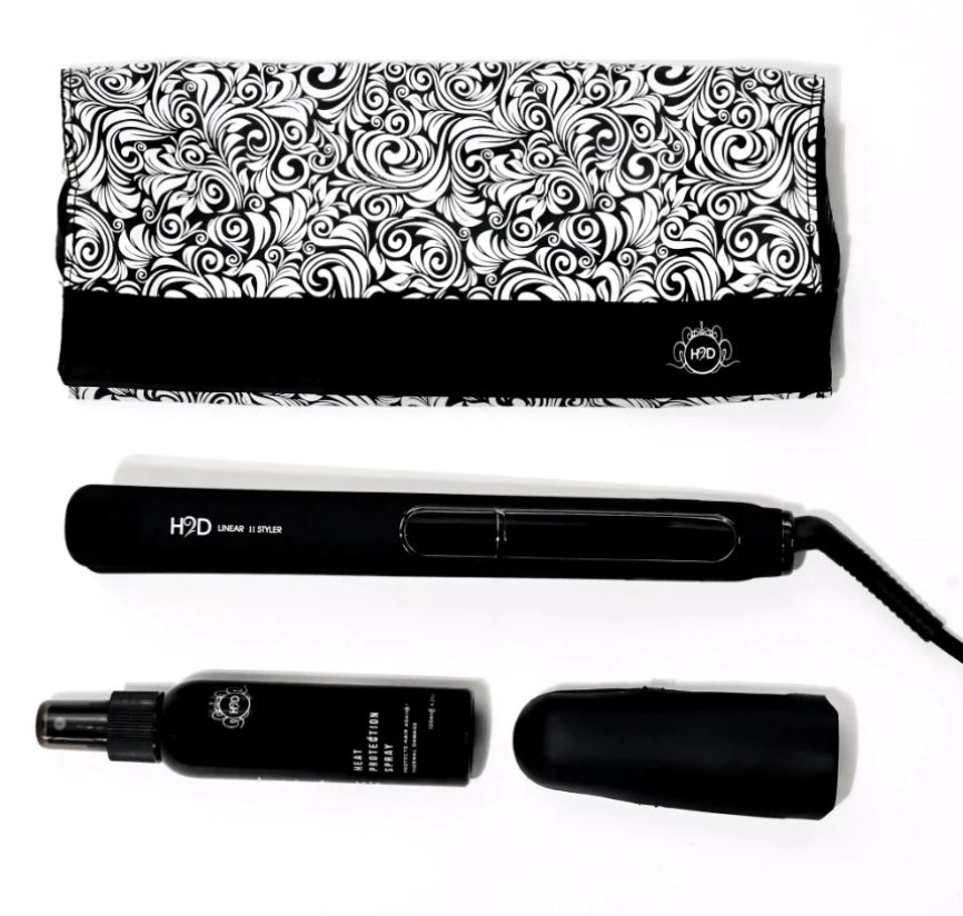 H2D Linear 11 Straightener Matte Black Beautopia Hair Beauty