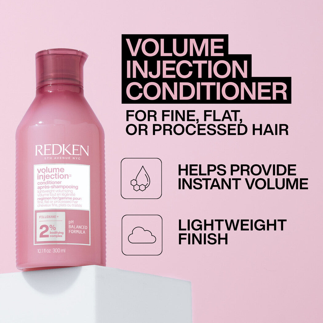 Redken Volume Injection Shampoo & Conditioner 1L Duo