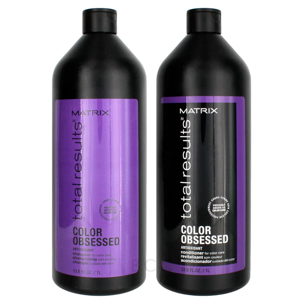 Matrix Total Results Color Obessed Shampoo & Conditioner Duo 1L ...