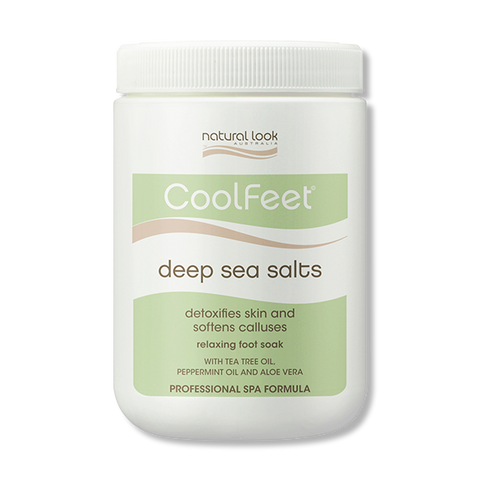Natural Look Cool Feet Deep Sea Salts 1.2kg - Beautopia Hair & Beauty