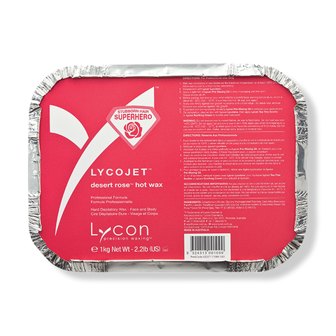 LYCON Lycojet Hot Wax Desert Rose - 1kg-Lycon-Beautopia Hair & Beauty