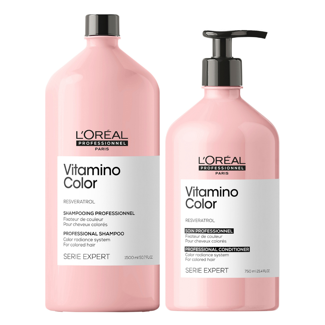 L'oreal Professionnel Vitamino Shampoo 1500ml & Conditioner – Beautopia Hair Beauty