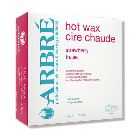 Arbre Strawberry Hot Wax 1kg - Beautopia Hair & Beauty