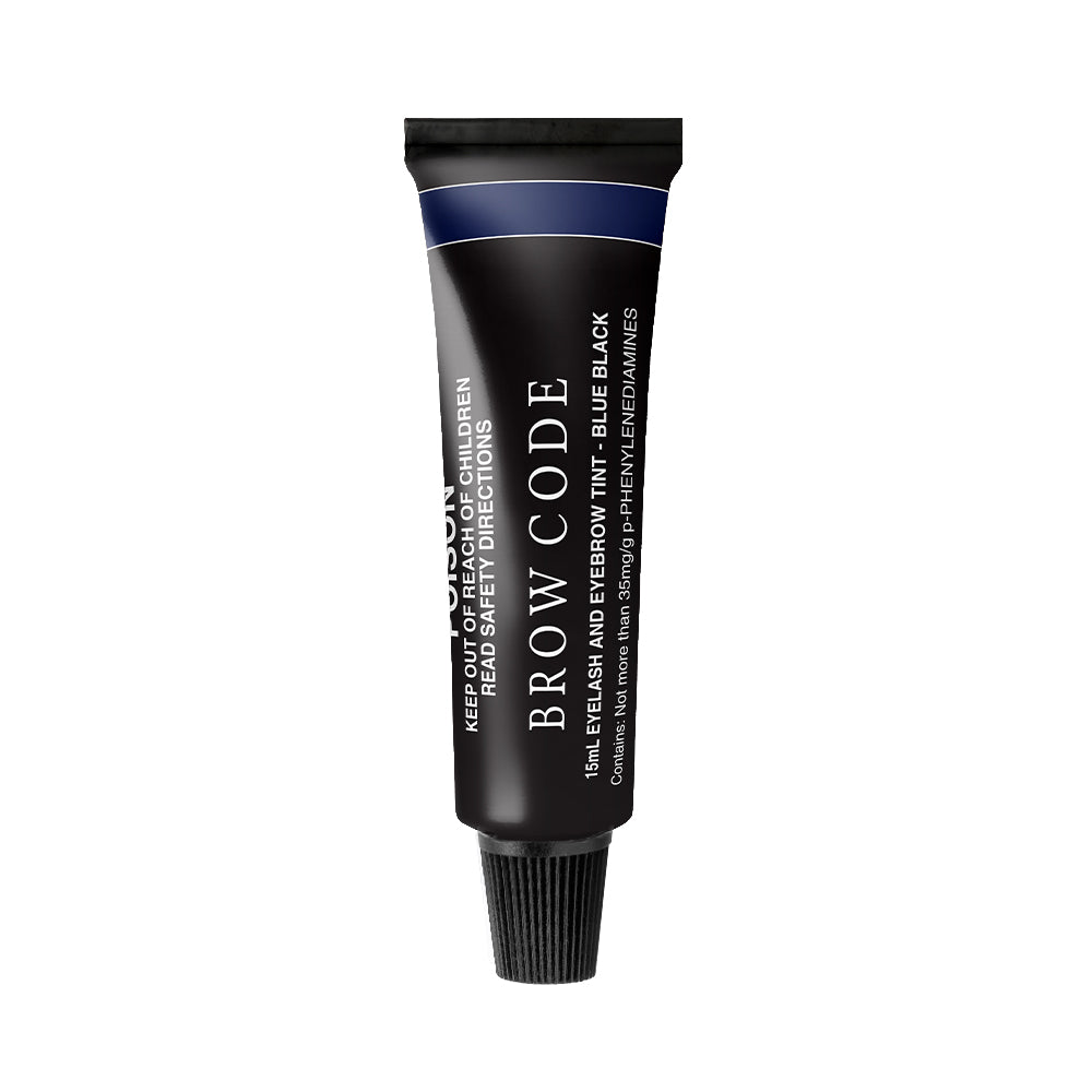 Brow Code Eyelash & Eyebrow Tint Blue Black 15ml