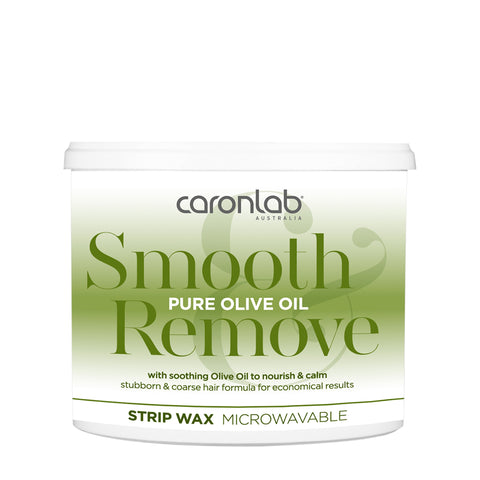 Caronlab Strip Wax Smooth & Remove Olive Oil 400g - Beautopia Hair & Beauty
