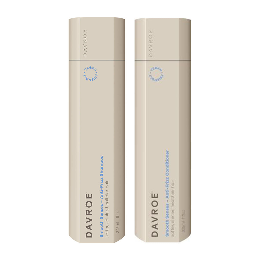 Davroe Smooth Senses Anti-Frizz Shampoo & Conditioner 325ml
