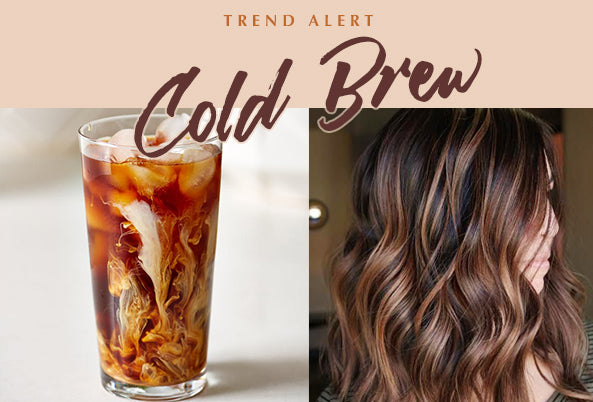 GET THE LOOK : How-to get cold brew hair