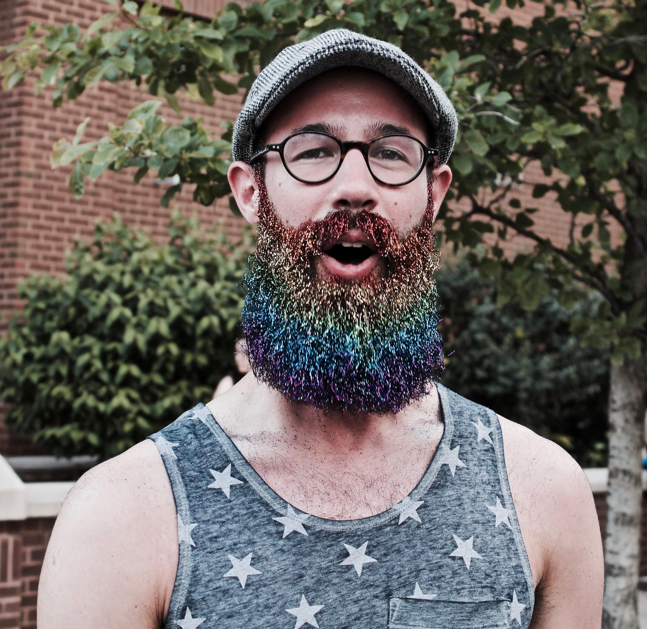 Glitter Beards: How To Get Your Facial Fuzz to Sparkle