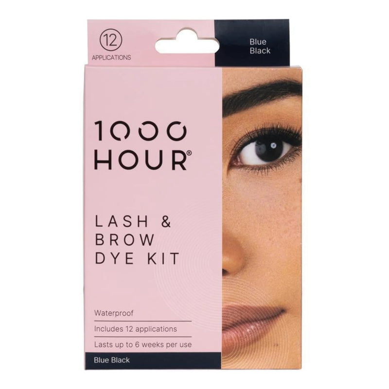 1000 Hour Eyelash & Brow Dye Kit Blue/Black