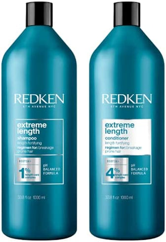 Redken Extreme Length Shampoo & Conditioner 1L Duo
