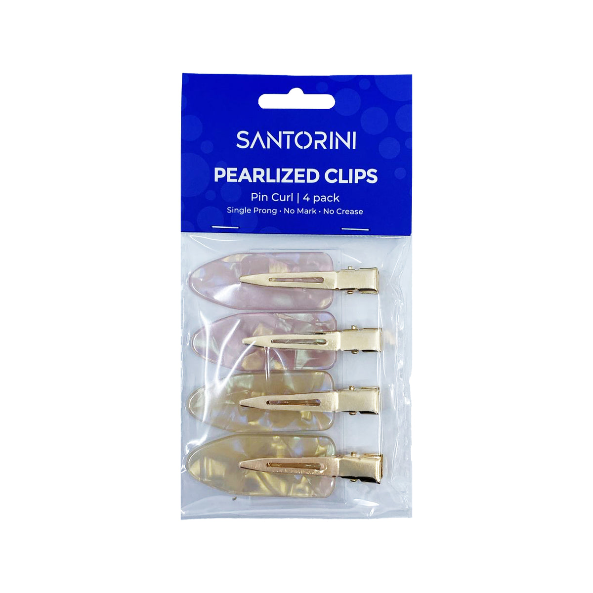 Santorini No Crease Pearlized Clips Pin Curl 4 Pack – Beautopia Hair ...