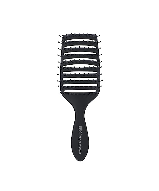 WetBrush Epic Professional Quick Dry Hair Brush Black