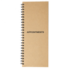 Santorini Appointment Book 2-4 Column 100 pages Narrow Natural