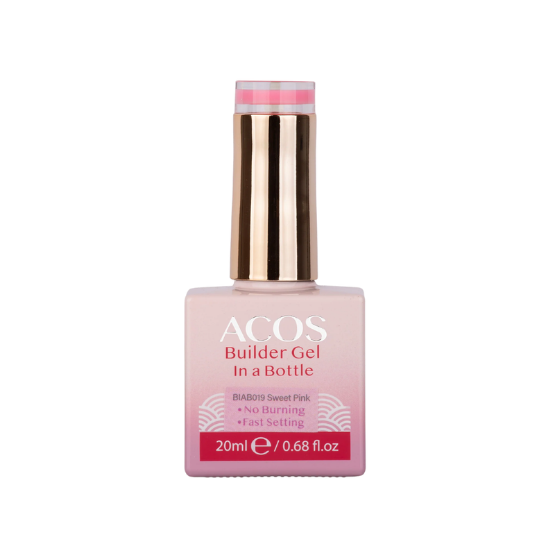 Acos Hema Free Brush-on Builder Gel In A Bottle 019 Sweet Pink 20ml