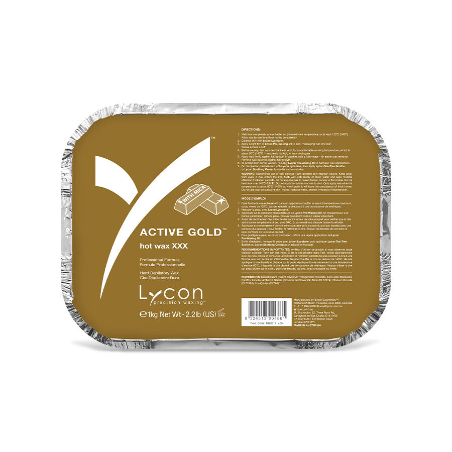 Lycon Hot Wax XXX Active Gold 1kg