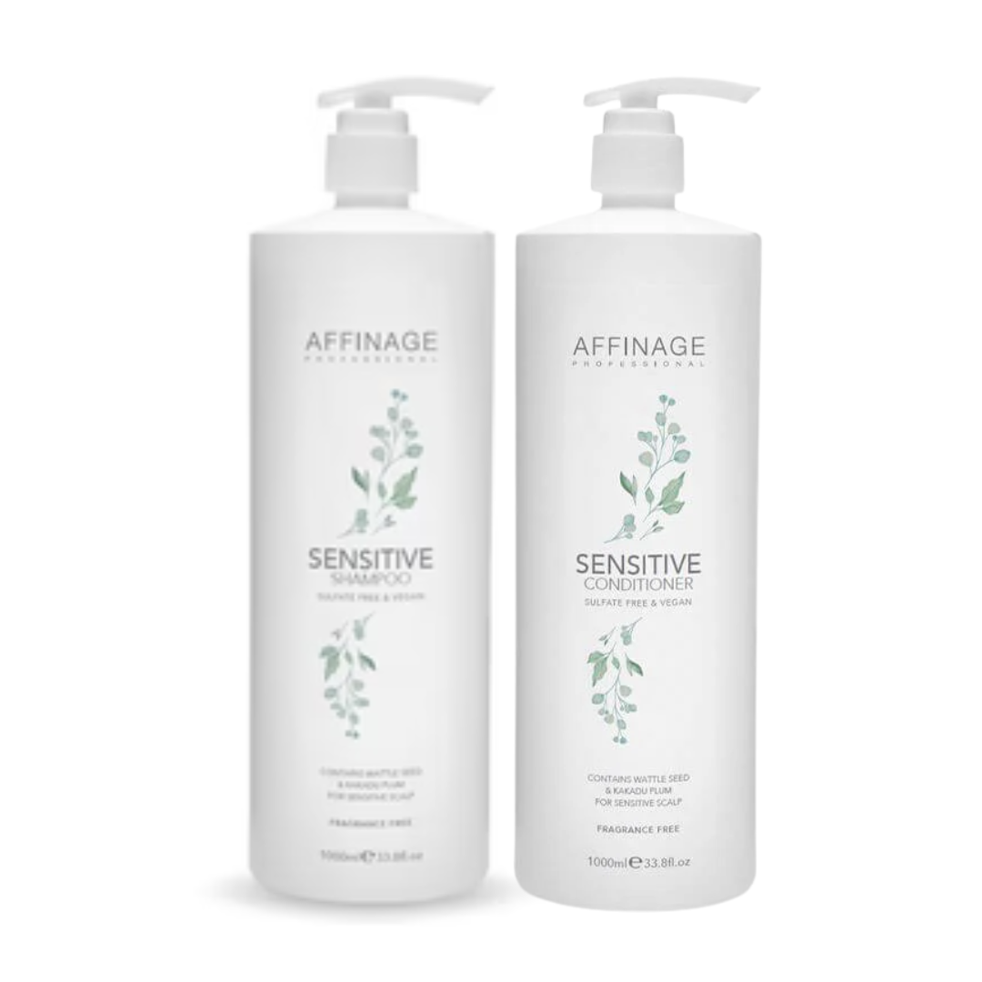 Affinage Sensitive Shampoo & Conditioner 1 Litre Duo