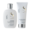 Alfaparf Milano Semi Di Lino Diamond Illuminating Low Shampoo 250ml & Conditioner 200ml Duo