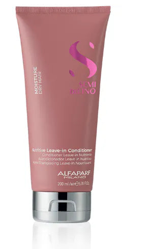 Alfaparf Milano Semi Di Lino Moisture Nutritive Low Shampoo 250ml & Leave-In Conditioner 200ml Duo