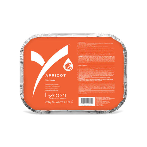 Lycon Hot Wax Apricot 1kg