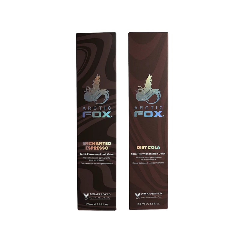 Arctic Fox Brunette Duo
