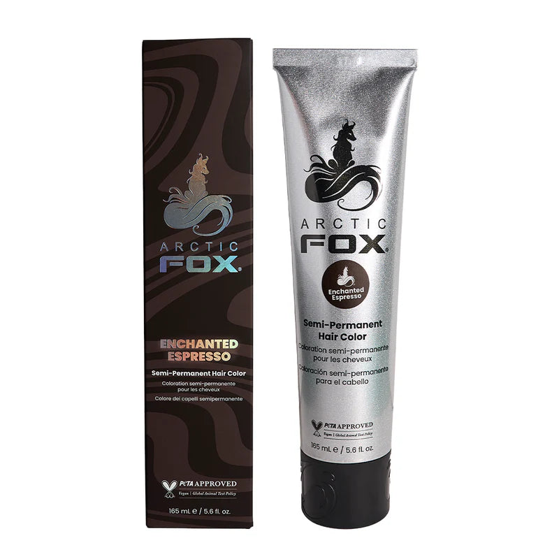 Arctic Fox Semi-Permanent Hair Colour Enchanted Espresso 165ml