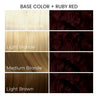 Arctic Fox Semi-Permanent Hair Colour Ruby Red 165ml