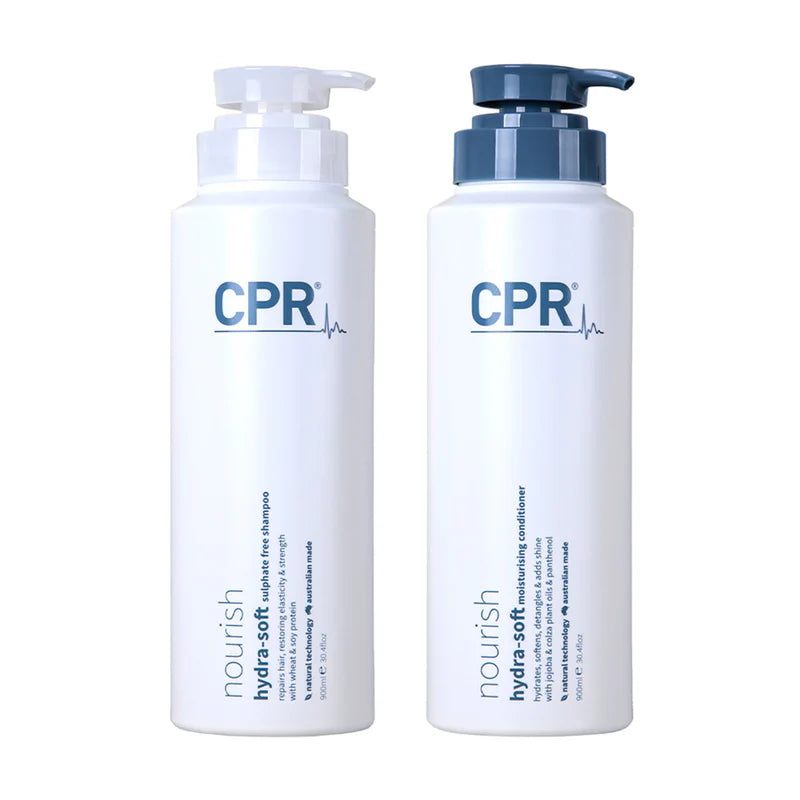 CPR Nourish Hydra-Soft Shampoo & Conditioner Duo 900ml