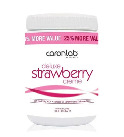 Caronlab Strip Wax Strawberry Creme 1.25 Litres