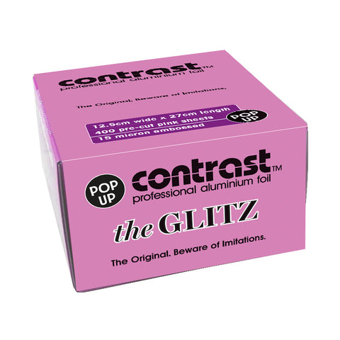 Contrast Professional Pop Up Foil 15 Micron The Glitz 400 Sheets
