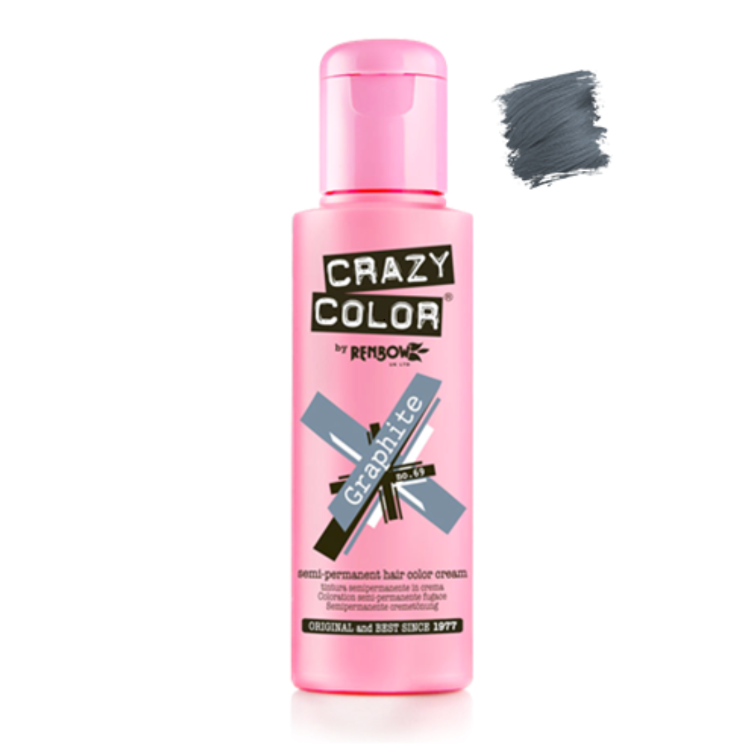 #Crazy Color Semi Permanent Graphite #69 100ml