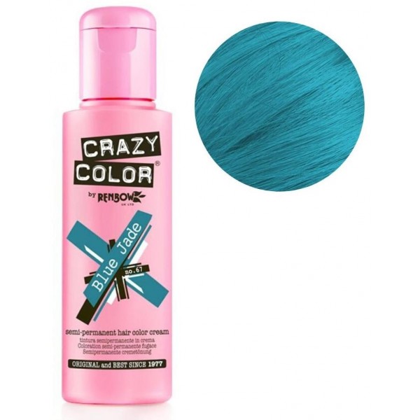 #Crazy Color Semi Permanent Jade Blue 100ml