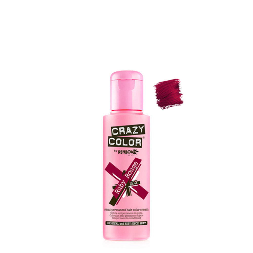 #Crazy Color Semi Permanent Ruby Rouge #66 100ml