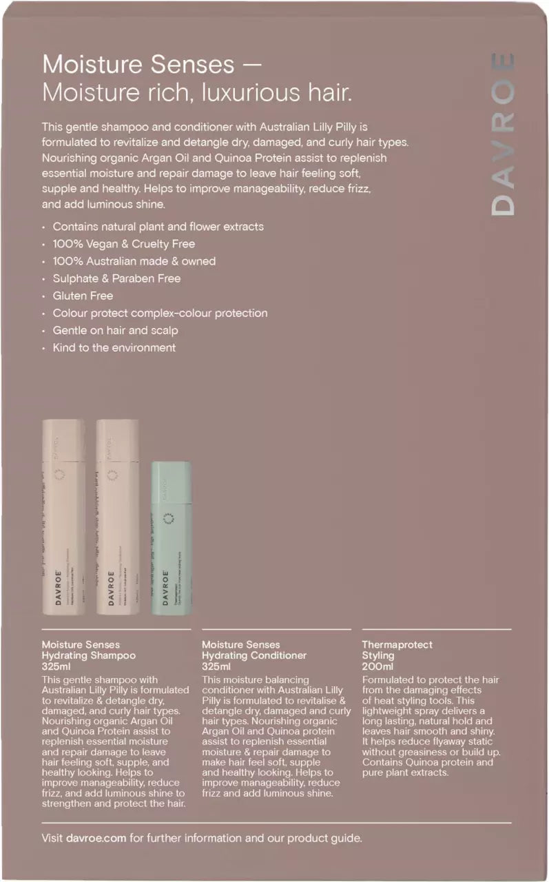 Davroe Moisture Senses Trio Pack