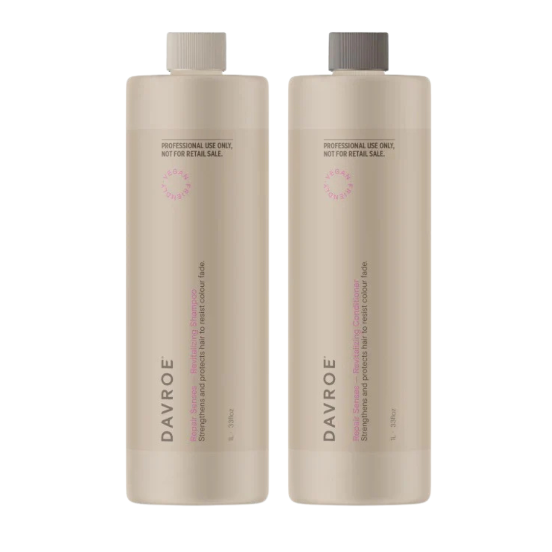 Davroe Repair Senses Revitalising Shampoo & Conditioner Duo 1L