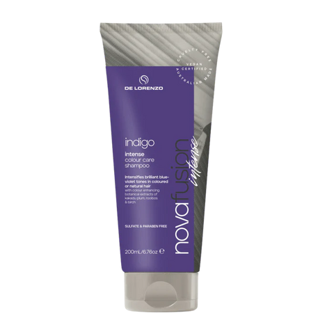 De Lorenzo Novafusion Intense Indigo Shampoo 200ml