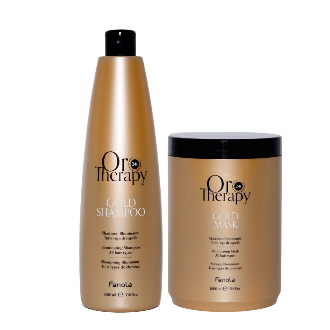 Fanola Orotherapy Gold Illuminating Supersize Duo 1 Litre