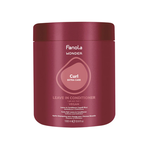 Fanola Wonder Curl Extra Care Leave-In Conditioner 1 Litre