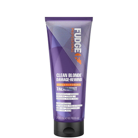 Fudge Clean Blonde Damage-Rewind Violet Toning Treatment 200ml