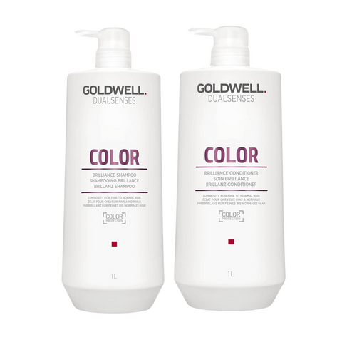 Goldwell Dualsenses Color Brilliance 1 Litre Shampoo & Conditioner Duo