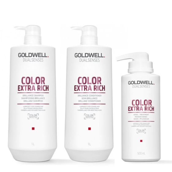 Goldwell Dualsenses Color Extra Rich Big Bottle Trio