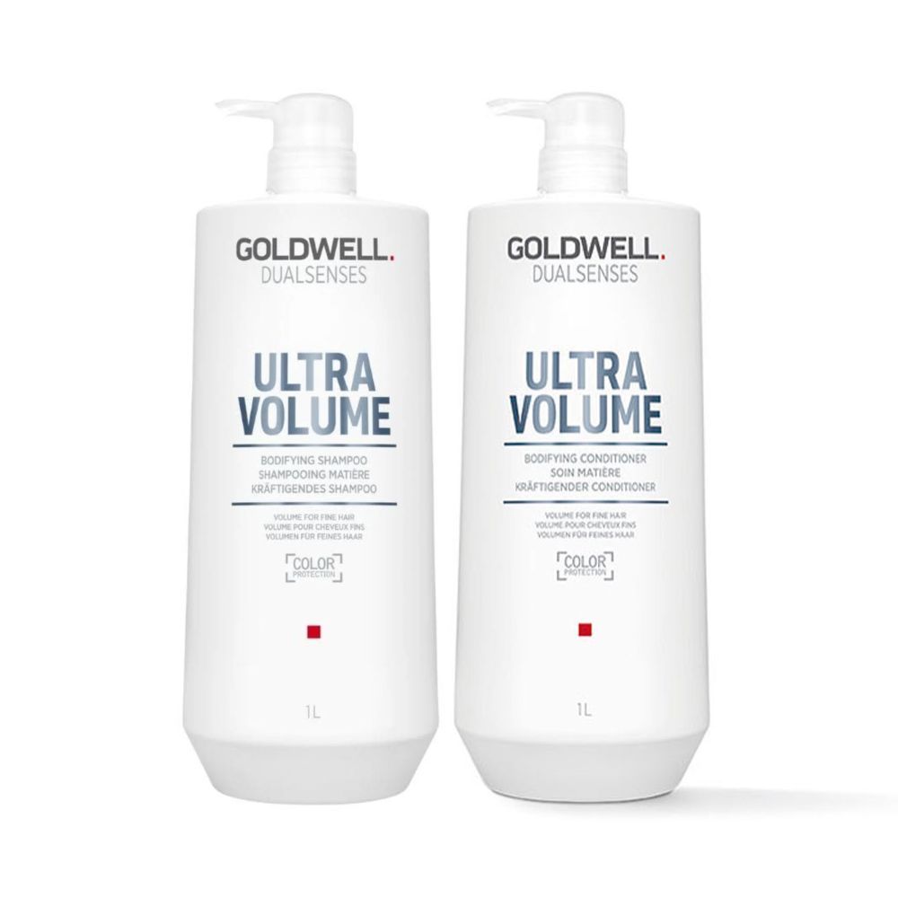 Goldwell Dualsenses Ultra Volume 1 Litre Shampoo and Conditioner Duo