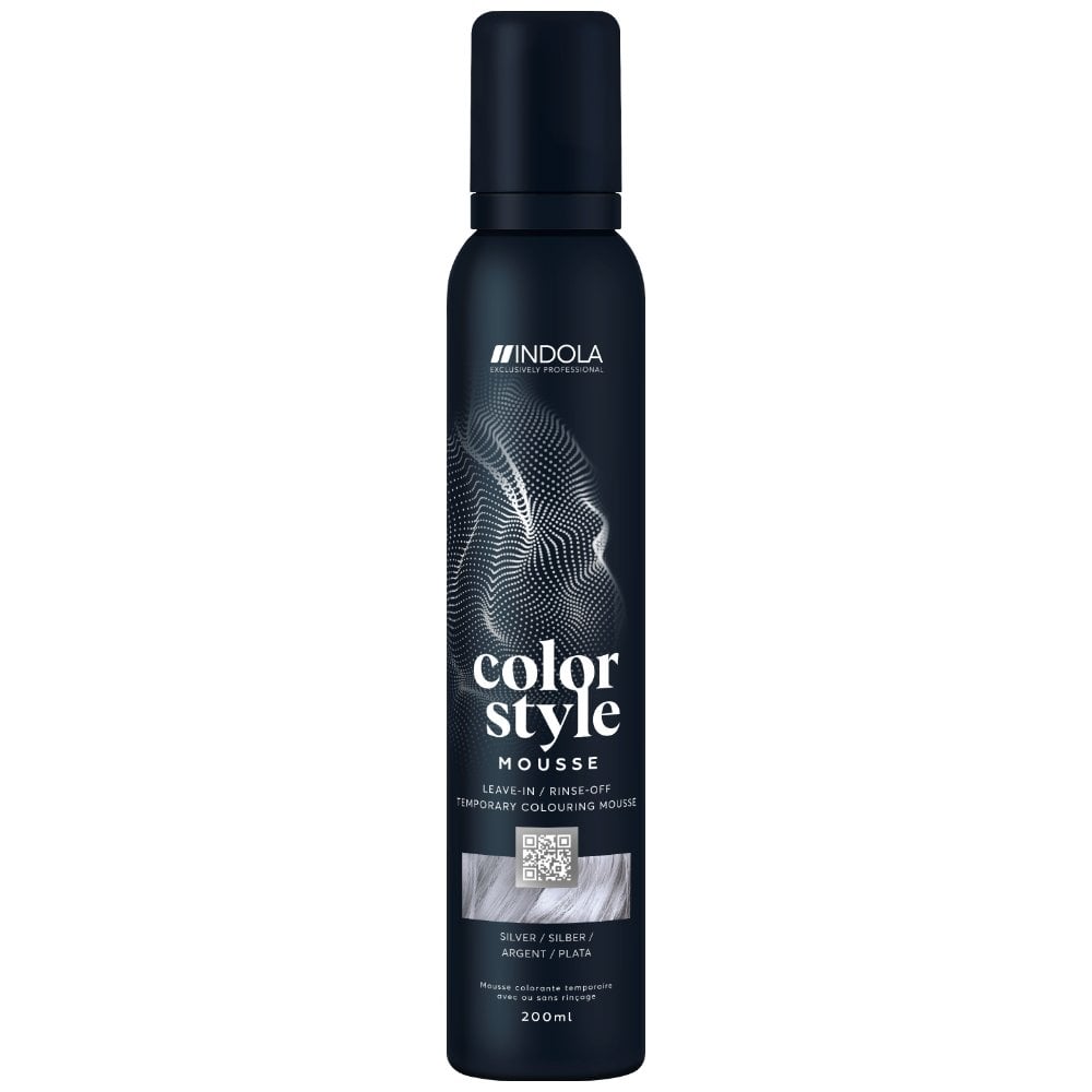 Indola Colour Style Mousse Silver 200ml