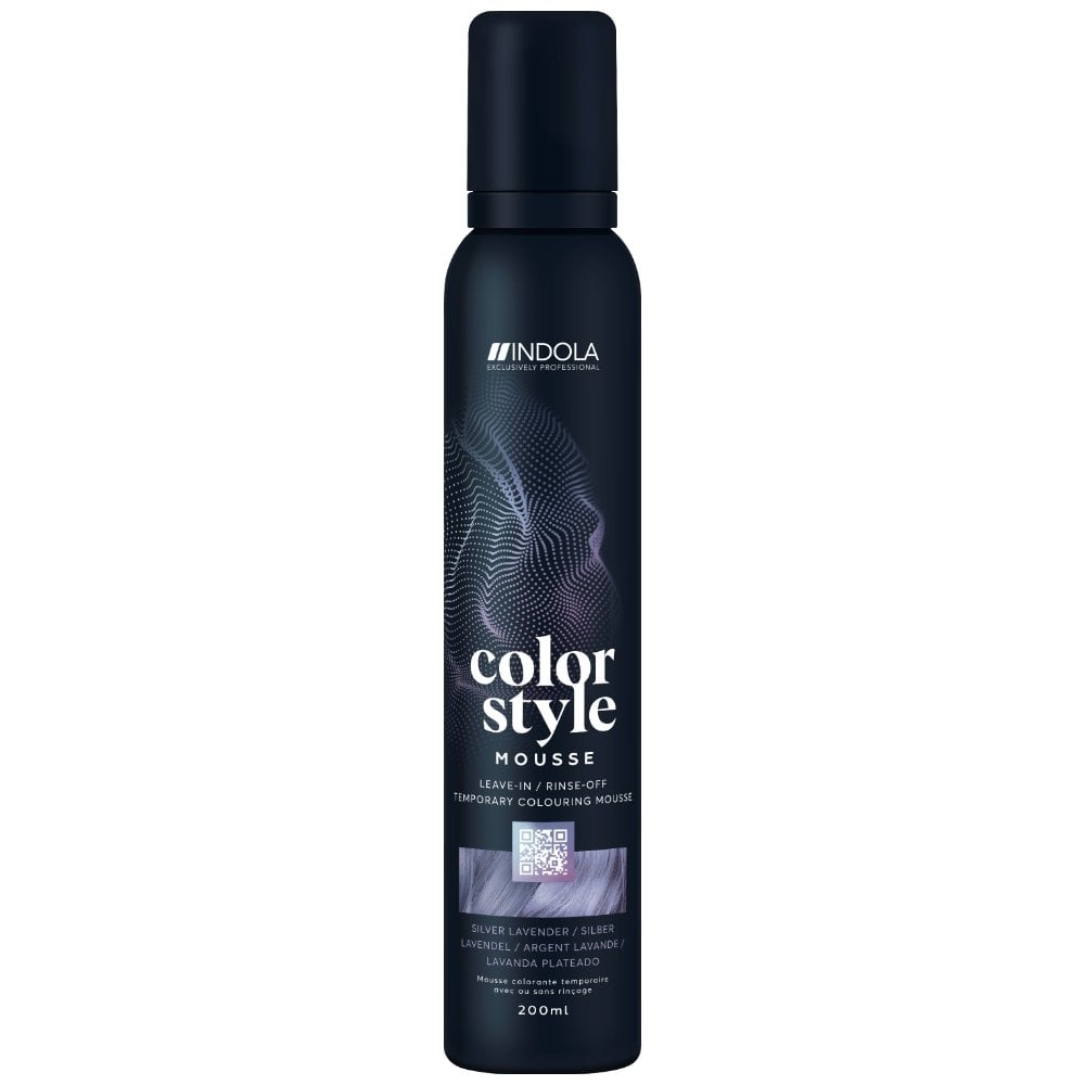 Indola Colour Style Mousse Silver Lavender 200ml