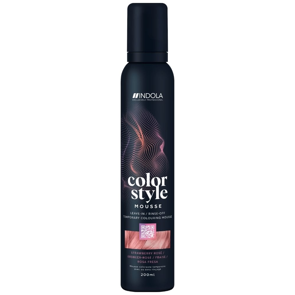 Indola Colour Style Mousse Strawberry Rose 200ml