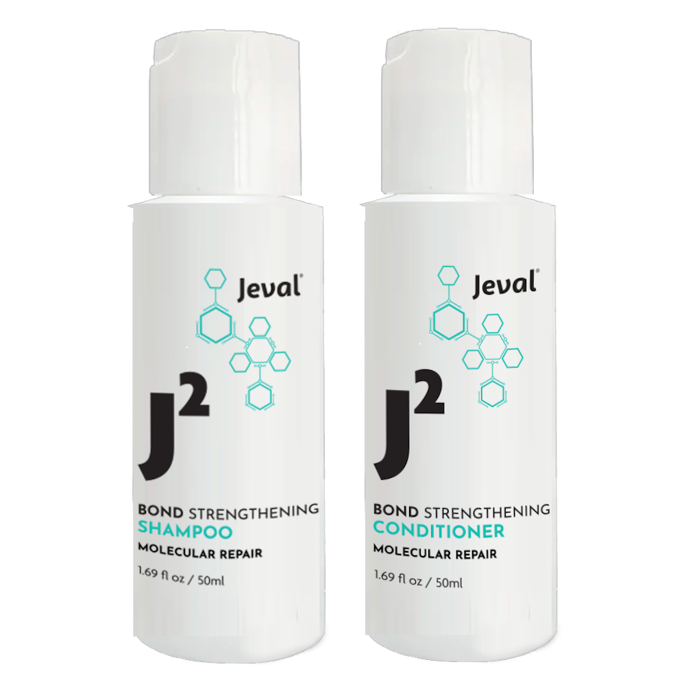 Jeval J2 Bond Strengthening Shampoo & Conditioner Travel Duo 50ml