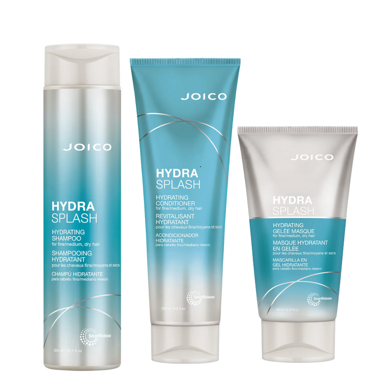 Joico HydraSplash Hydrating Shampoo, Conditioner & Masque Trio
